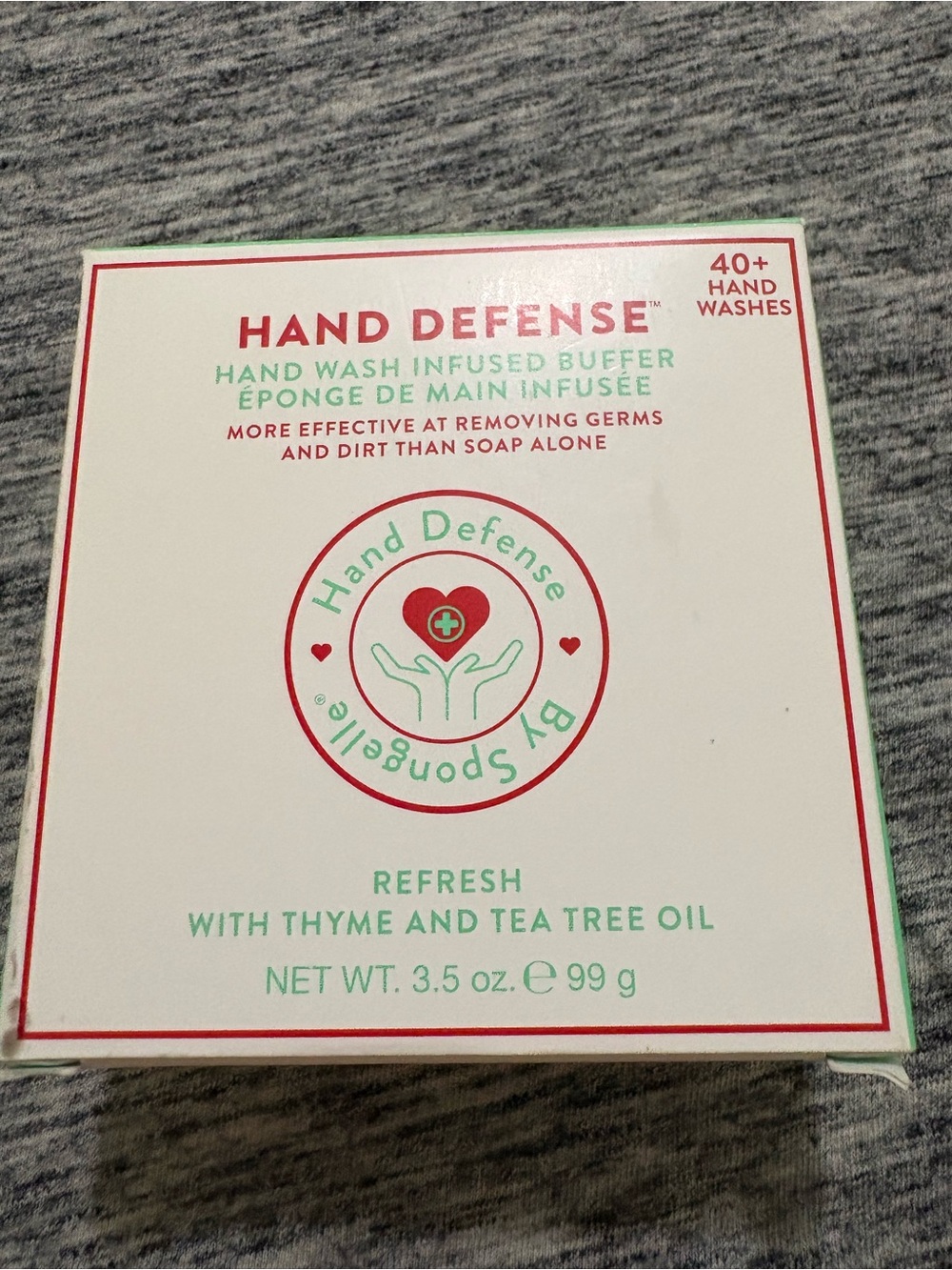 Spongelle Hand Defense Hand Wash Infused Buffer - Refresh
